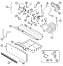 COMPRESSOR Diagram and Parts List for GT6281PIEW  Amana Refrigerator