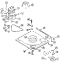 BASE Diagram and Parts List for AAV1200AKW  Admiral Washer