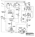 WIRING INFORMATION Diagram and Parts List for MDG4000AXQ  Maytag Dryer