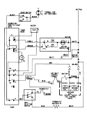 WIRING INFORMATION Diagram and Parts List for CDG6000W  Crosley Dryer