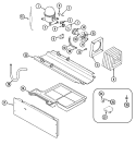 COMPRESSOR Diagram and Parts List for CTN1911DEW  Magic Chef Refrigerator