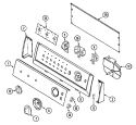 Part Location Diagram of 21001939 Whirlpool HARNESS- W
