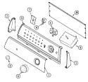 Part Location Diagram of 21001768 Whirlpool ENDCAP, PANEL (RT-BSQ)