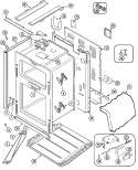 Part Location Diagram of 74004531 Whirlpool BRACKET- D