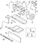 COMPRESSOR Diagram and Parts List for GS2125SEEW  Maytag Refrigerator