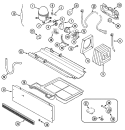 Part Location Diagram of 61004633 Whirlpool CAPACITOR-