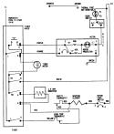 WIRING INFORMATION Diagram and Parts List for CYE2000AKW  Magic Chef Dryer