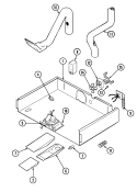 Part Location Diagram of 71003294 Whirlpool LATCH- DOO