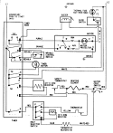 WIRING INFORMATION Diagram and Parts List for PYE3200AGW  Maytag Dryer