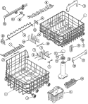 Part Location Diagram of WP99002072 Whirlpool Wheel Mounting Strip Only - NO Wheels