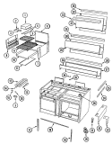 Part Location Diagram of 70001152 Whirlpool ORIFICE #5