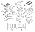 Part Location Diagram of 70001933 Whirlpool KIT, CHARBROILER