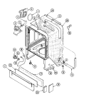Part Location Diagram of 99002241 Whirlpool BARRIER (BSQ)