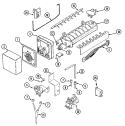 ICE MAKER Diagram and Parts List for JSD2488DEW  Jenn-Air Refrigerator