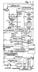 WIRING INFORMATION (REV 10) Diagram and Parts List for JSD2488DEW  Jenn-Air Refrigerator