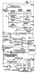 WIRING INFORMATION Diagram and Parts List for JCD2389GTW  Jenn-Air Refrigerator
