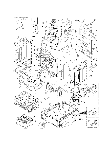 Body Diagram and Parts List for 79032643311  Kenmore Range