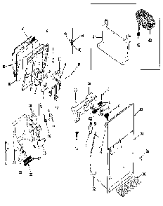 Ice & Water Dispenser Diagram and Parts List for JRSD246B MAQ81A Jenn-Air Refrigerator