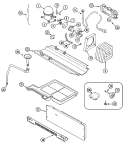 COMPRESSOR Diagram and Parts List for GS2588EKFQ  Maytag Refrigerator