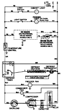 WIRING INFORMATION Diagram and Parts List for GT2628PEFW  Maytag Refrigerator