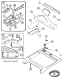 Part Location Diagram of 22004443 Whirlpool LCD CONSOL