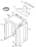 Part Location Diagram of 33003010 Whirlpool HARNESS- W