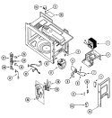 Part Location Diagram of D8547912 Whirlpool CAPACITOR