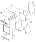 Part Location Diagram of 74008278 Whirlpool INSULATION