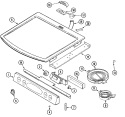 Part Location Diagram of WP22001948 Whirlpool Range Indicator Light Lens