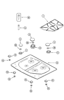 Part Location Diagram of WP74005934 Whirlpool Grommet