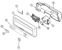 Part Location Diagram of 99002274 Whirlpool PANEL- CON