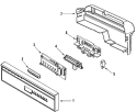 Part Location Diagram of WP99002207 Whirlpool Door Switch