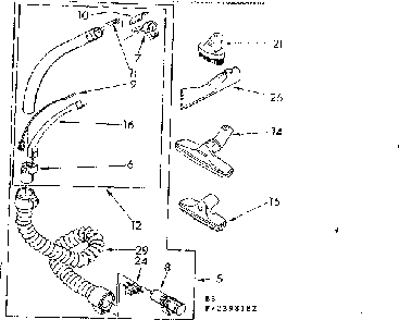 Part Location Diagram of 5264 Whirlpool DISCONTINUED