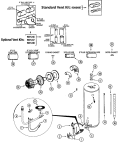 BODY Diagram and Parts List for HJ640NBDS  Maytag Water Heater