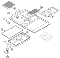 Part Location Diagram of WP7733P314-60 Whirlpool Range Knob