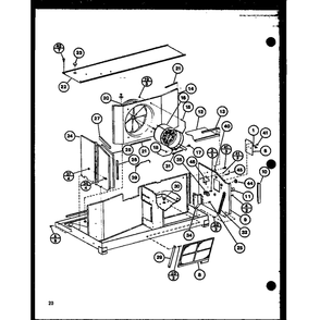 Part Location Diagram of D6929601 Whirlpool Mount cond. motor
