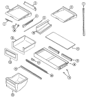Part Location Diagram of 61002923 Whirlpool DISCONTINUED