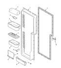 FRESH FOOD INNER DOOR Diagram and Parts List for AZ2727GIHB  Maytag Refrigerator