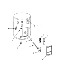 BODY Diagram and Parts List for H6610MS  Maytag Water Heater