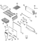 Part Location Diagram of 61002586 Whirlpool DISCONTINUED