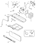 COMPRESSOR Diagram and Parts List for S61STRP  Maytag Refrigerator