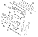 Part Location Diagram of 71003586 Whirlpool END CAP, PANEL (RT-BSQ)