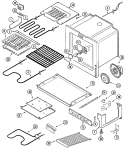 Part Location Diagram of 74005788 Whirlpool ELEMENT, WARMER
