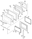 Part Location Diagram of 74004466 Whirlpool TAPE, SEAL SILICON