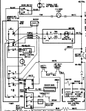 WIRING INFORMATION Diagram and Parts List for ADG9000AWW  Admiral Dryer