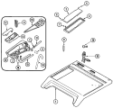 TOP Diagram and Parts List for MAH4000BWW  Maytag Washer
