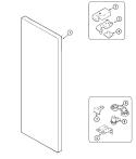 FRESH FOOD OUTER DOOR Diagram and Parts List for S60STRP  Maytag Refrigerator