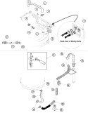 Part Location Diagram of WP40098801 Whirlpool Bracket