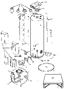 Part Location Diagram of 9000464 Maytag Baffle