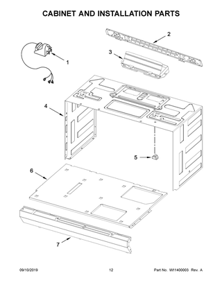 Part Location Diagram of W11383534 Whirlpool HARNS-WIRE